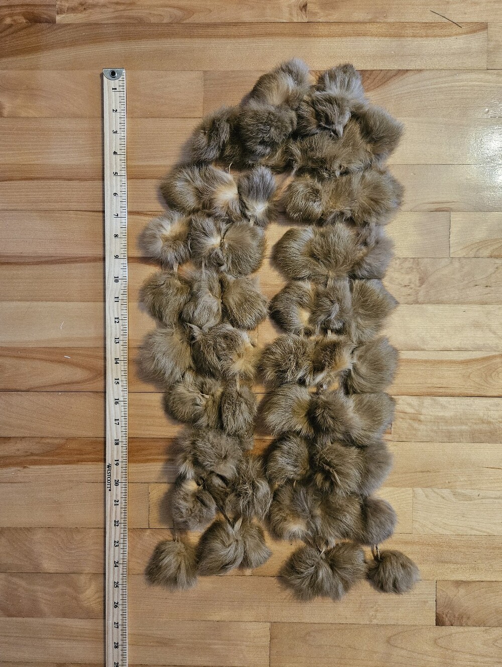 Lot Of 3 Old Fur Scarves Scarf Neck Wraps Drapes - Picture 8 of 12